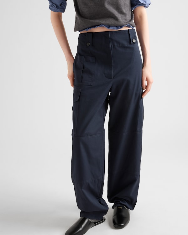 Pantalon en popeline Pantalon en popeline