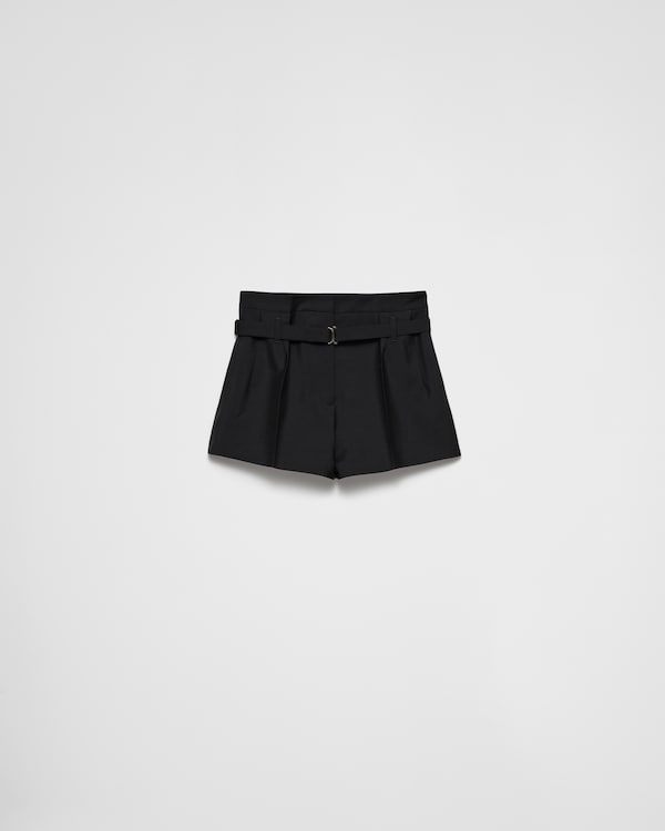 プラダ PRADA Re-Nylon ロゴショートパンツ P218G ネイビー