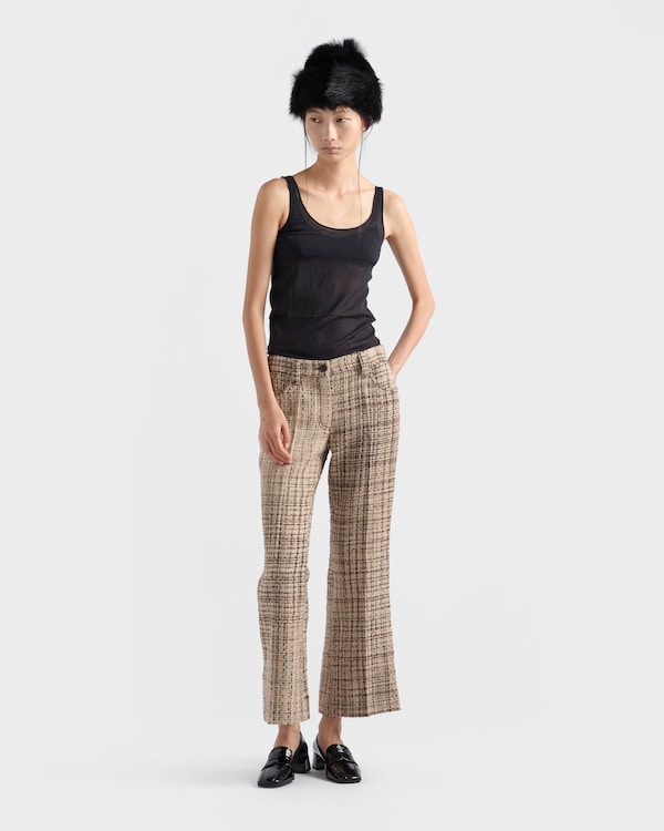 Tweed pants - Gris arcilla Tweed pants - Gris arcilla