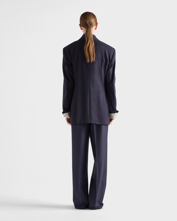 Wool pinstripe pants Wool pinstripe pants