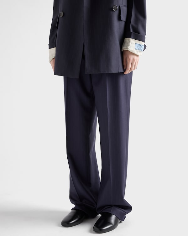 Wool pinstripe pants Wool pinstripe pants