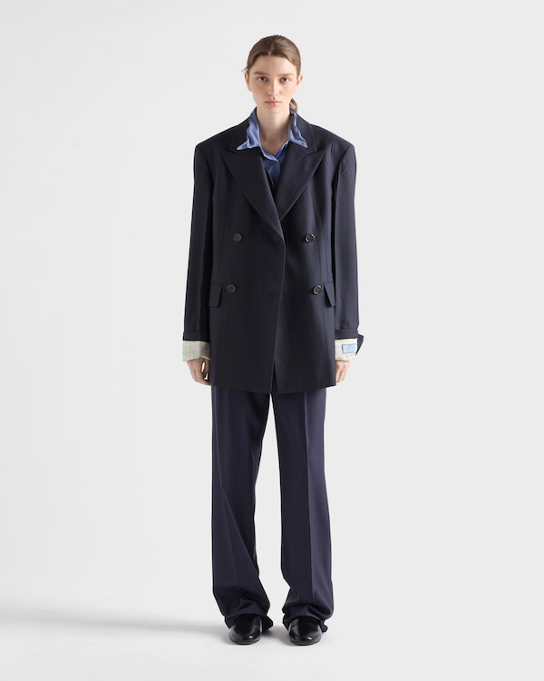 Wool pinstripe pants Wool pinstripe pants