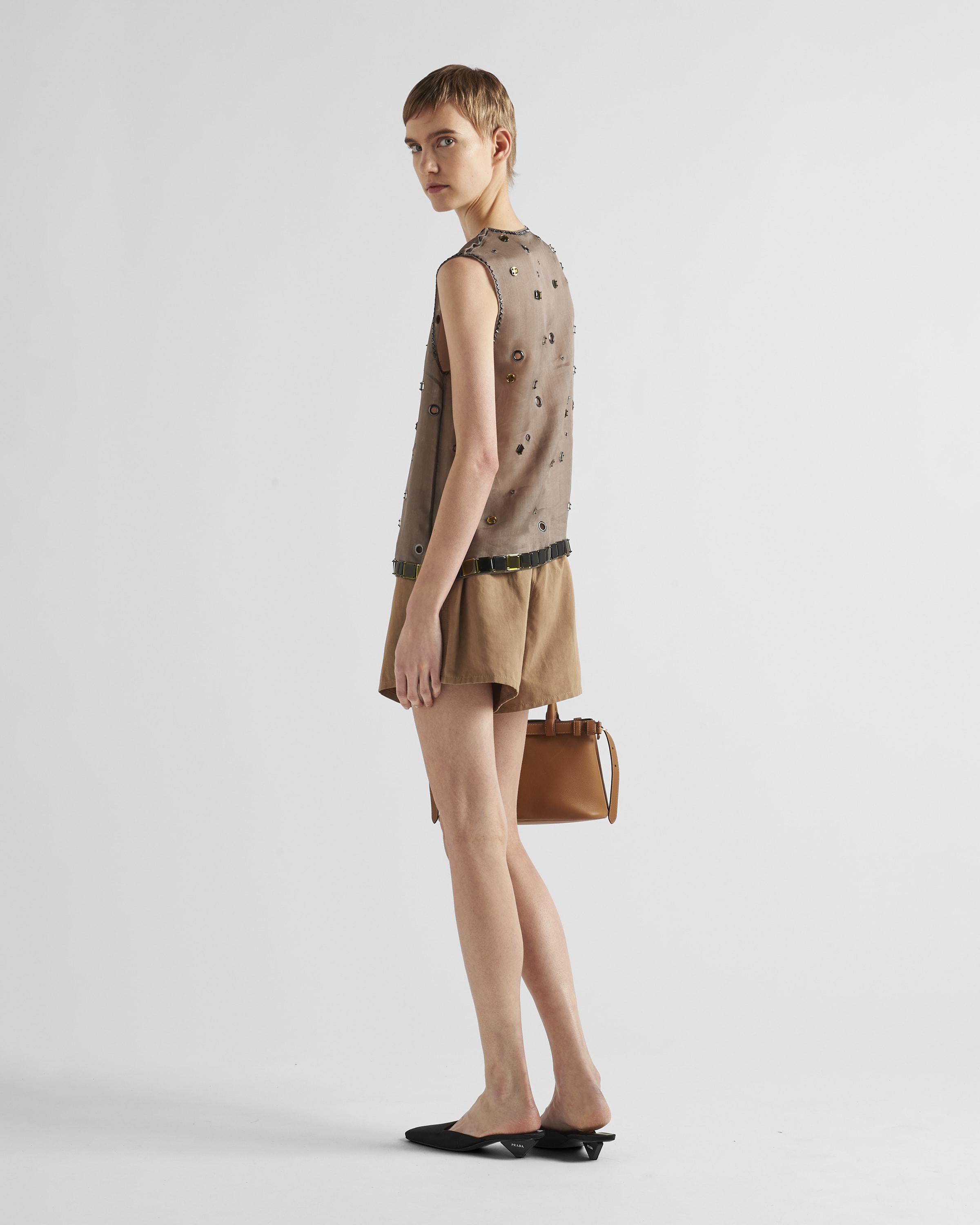 Prada Panama cotton and linen shorts 関税込 26203087_56012564_600.jpg