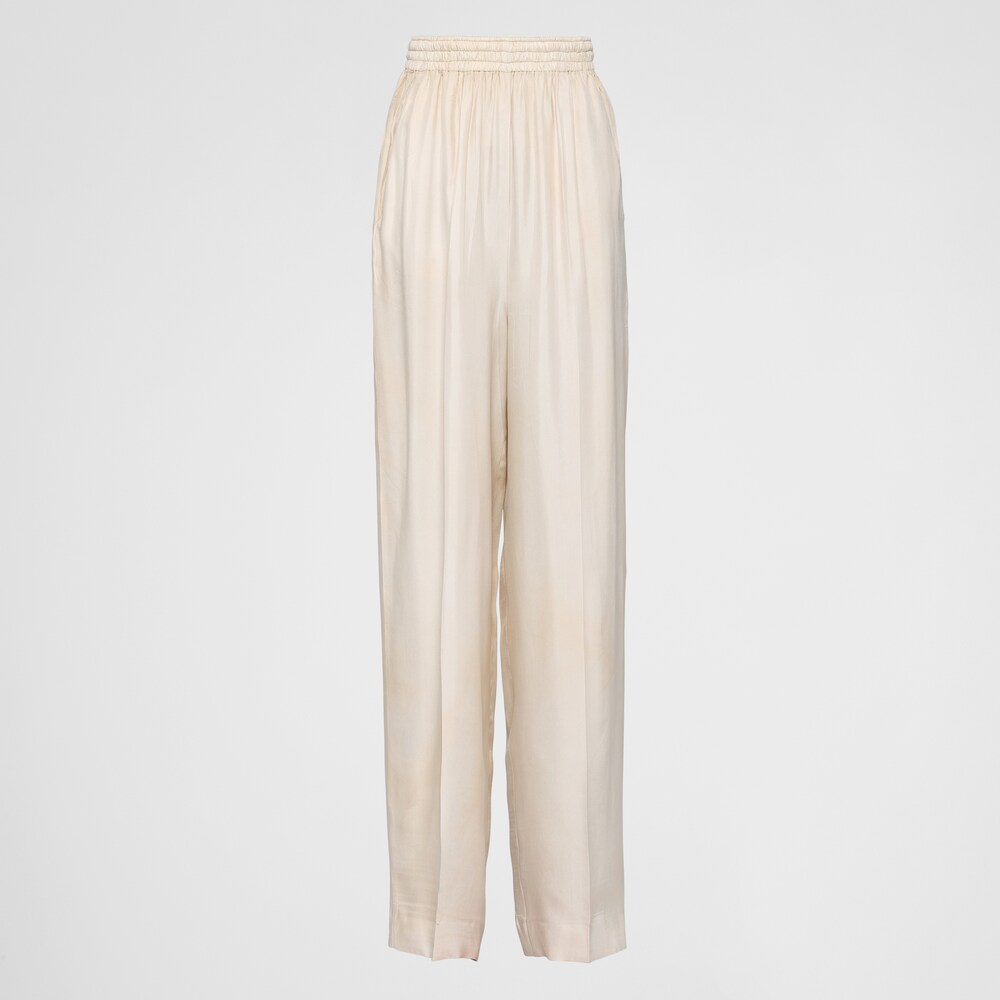 Prada Silk twill pants 1