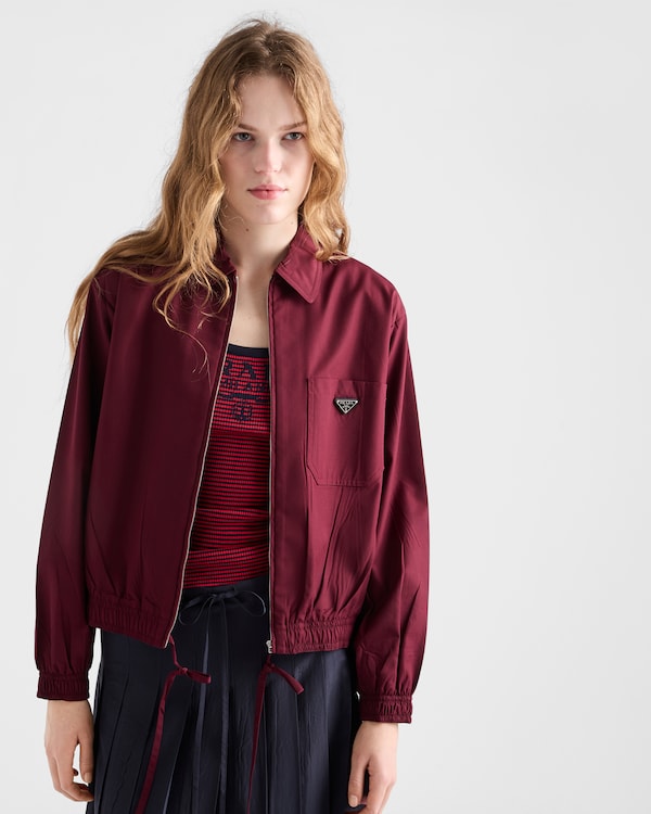 Silk tank top - Blue/Red Silk tank top - Blue/Red