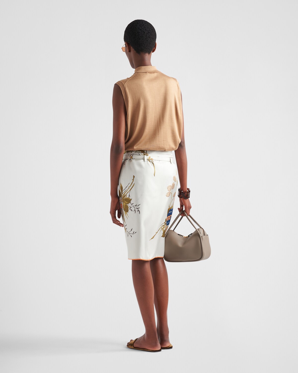 Prada Classic Sleeveless Shirt
