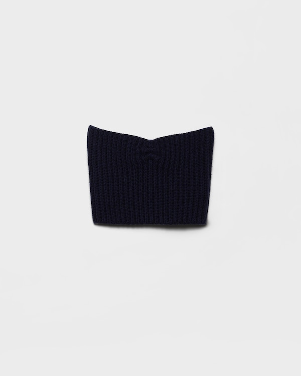 Wool and cashmere bandeau top with pendant Wool and cashmere bandeau top with pendant