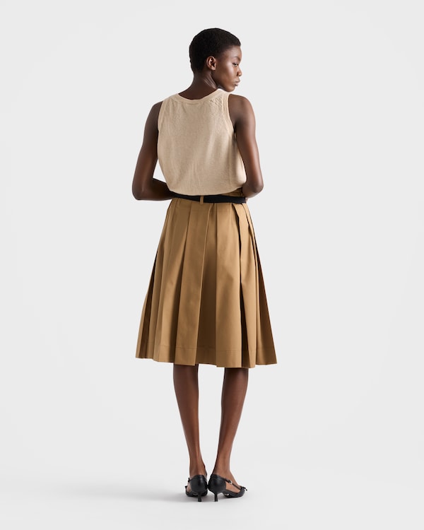 Cashmere tank top - Desert Beige Cashmere tank top - Desert Beige