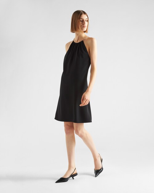 Prada Technical broadcloth mini\u002Ddress 2