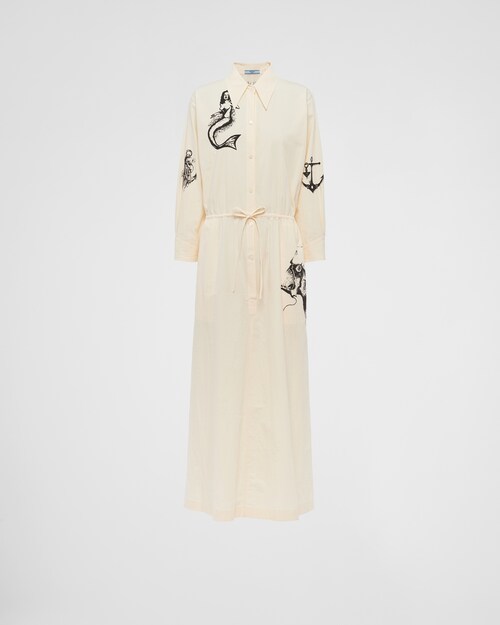 Prada Printed canvas dress 1