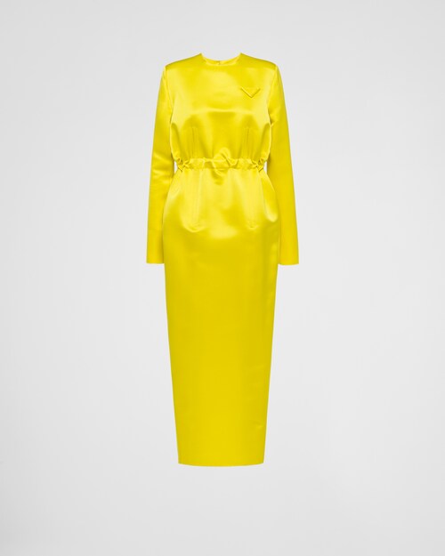 Prada Double satin dress 1