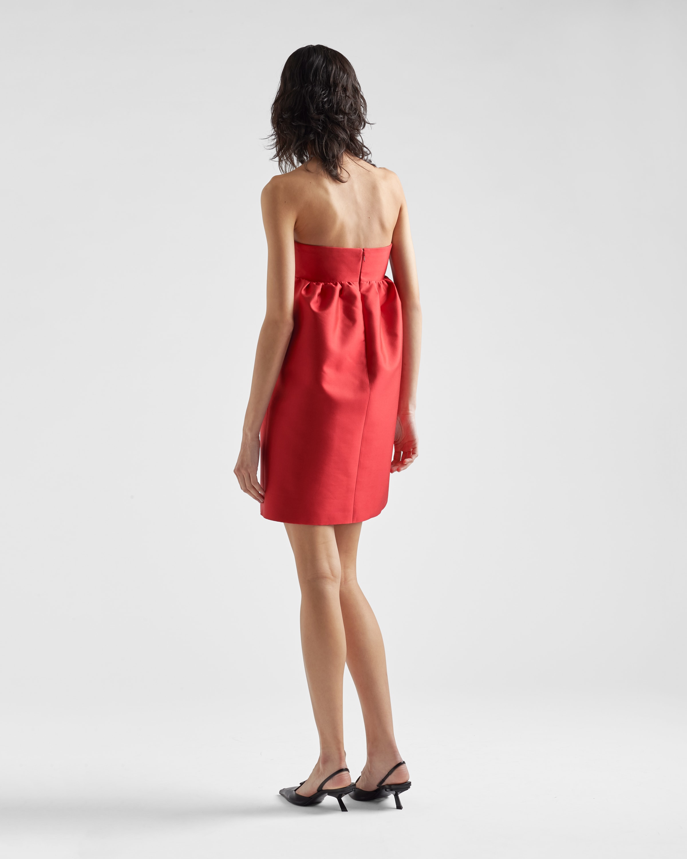 Prada Silk and wool mini\u002Ddress 5