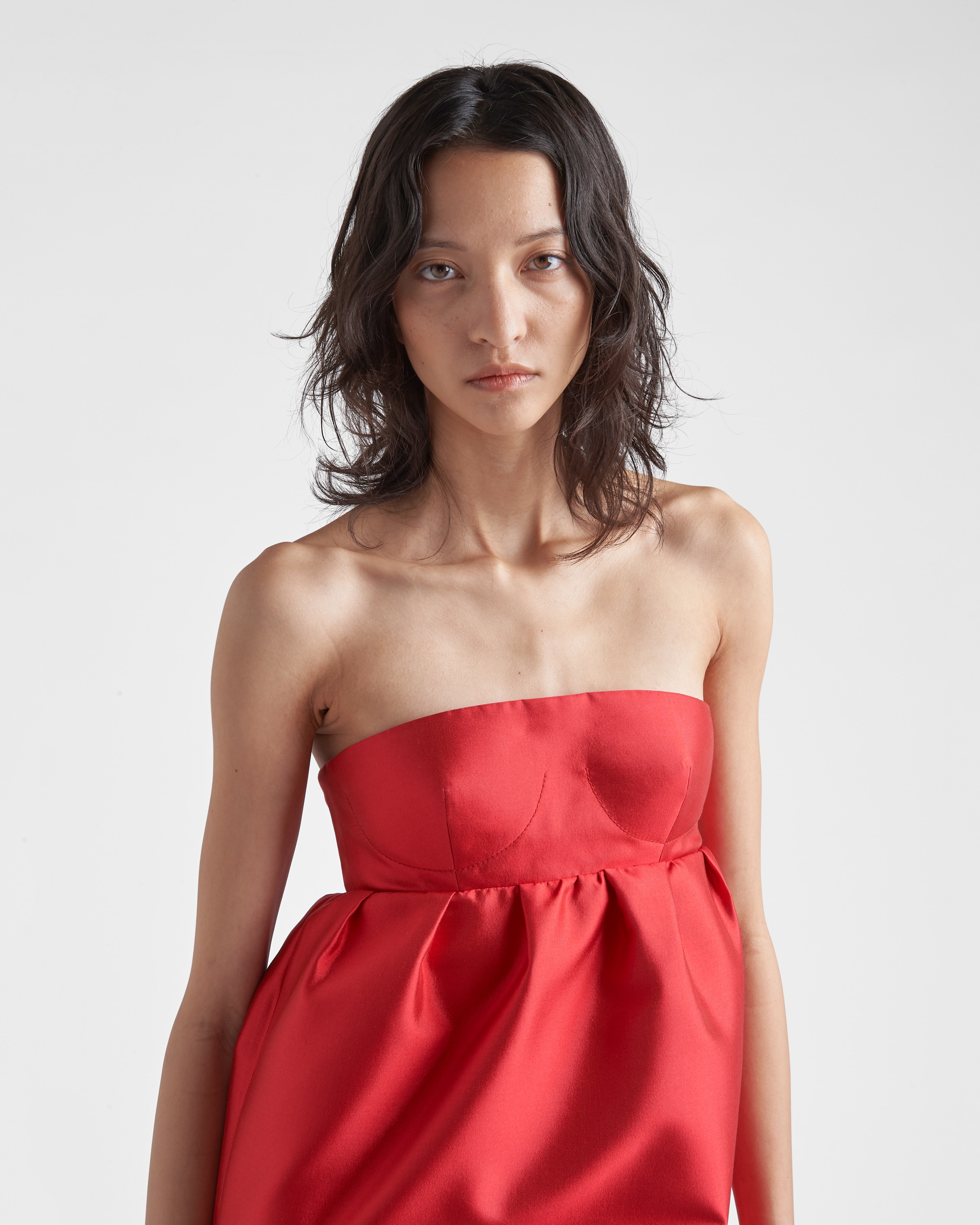 Prada Silk and wool mini\u002Ddress 3