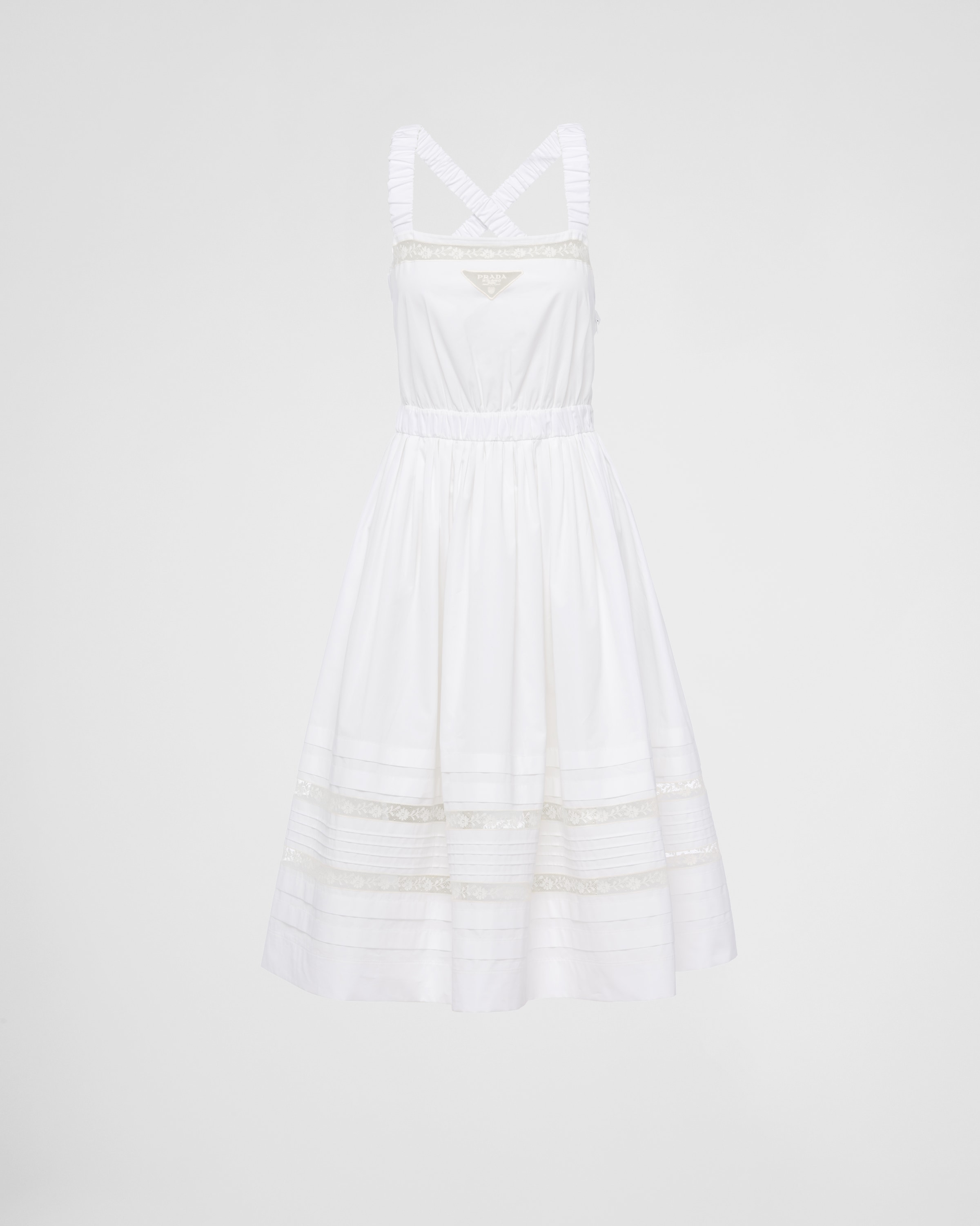 White prada dress new arrivals