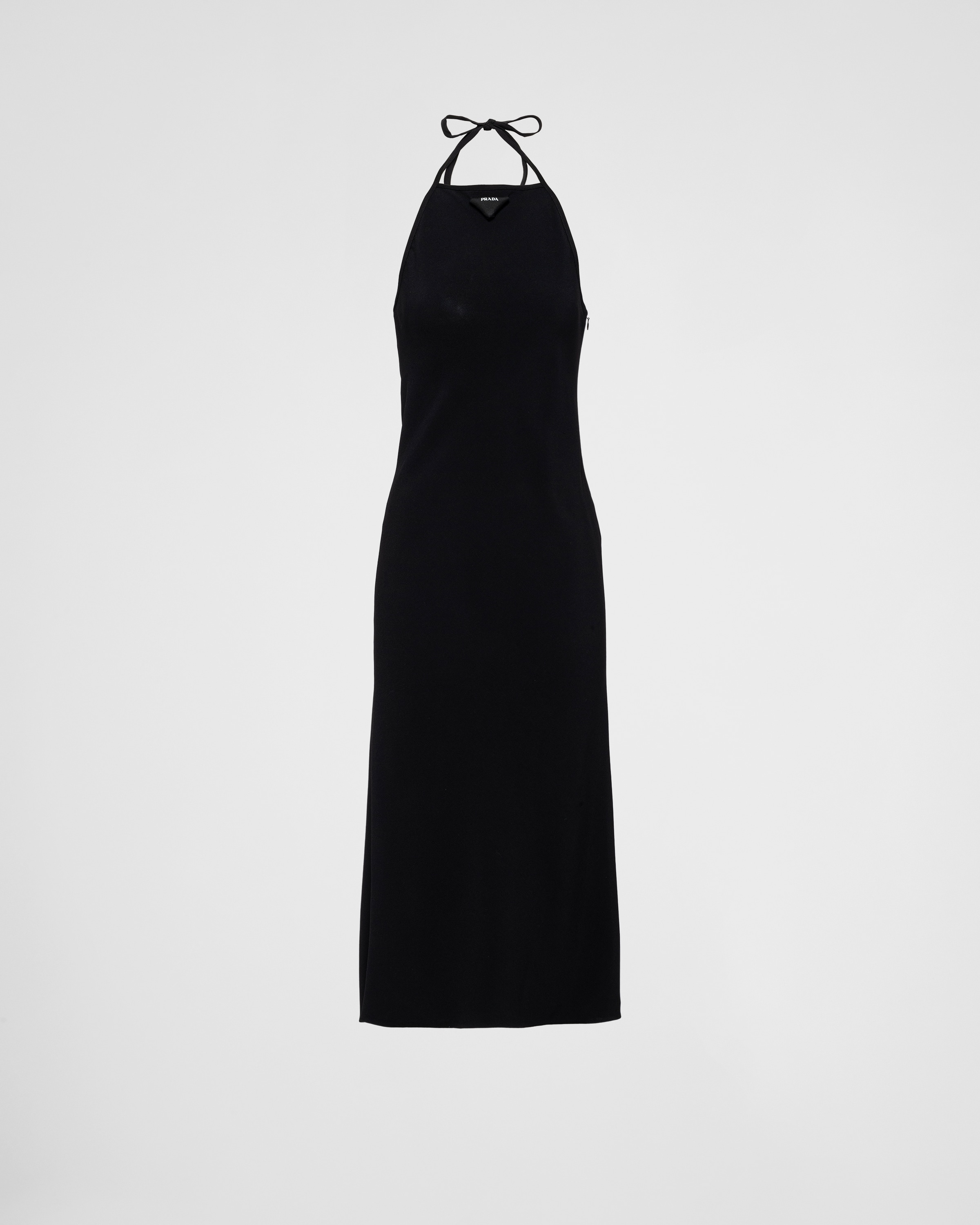 Black Sablé Dress | PRADA