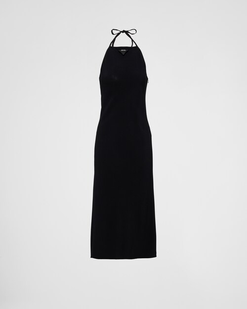 Prada Robe en soie sablée 1