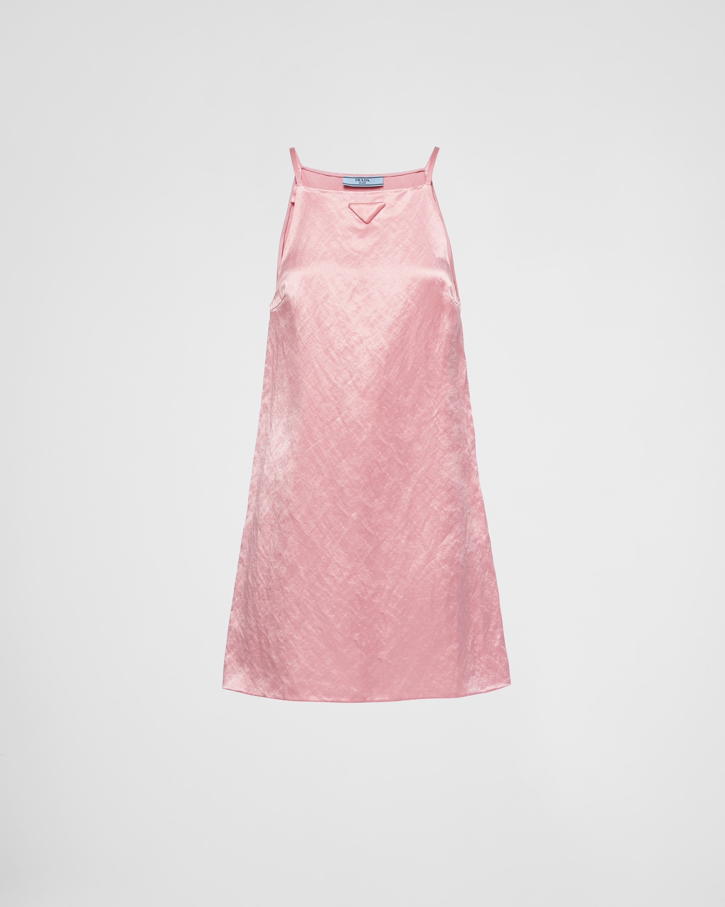 Prada Women Pink Satin Dress main image 0