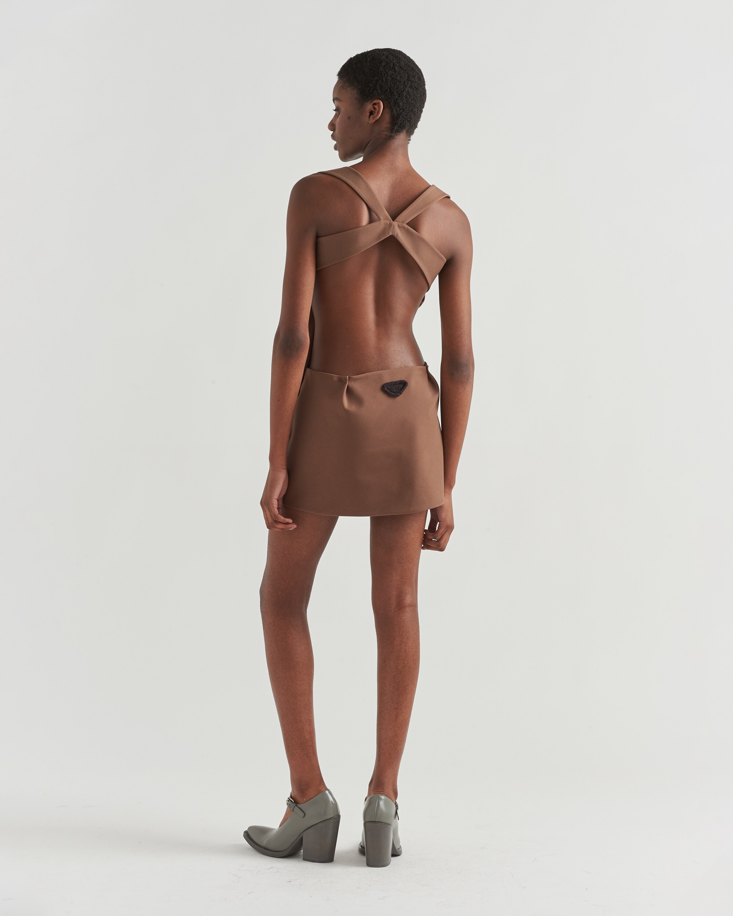 Prada Gabardine mini\u002Ddress 5