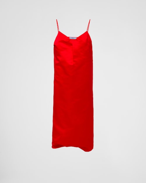 Prada Satin and pongé dress 1