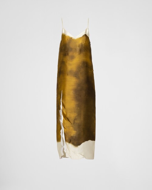 Prada Printed silk dress 1