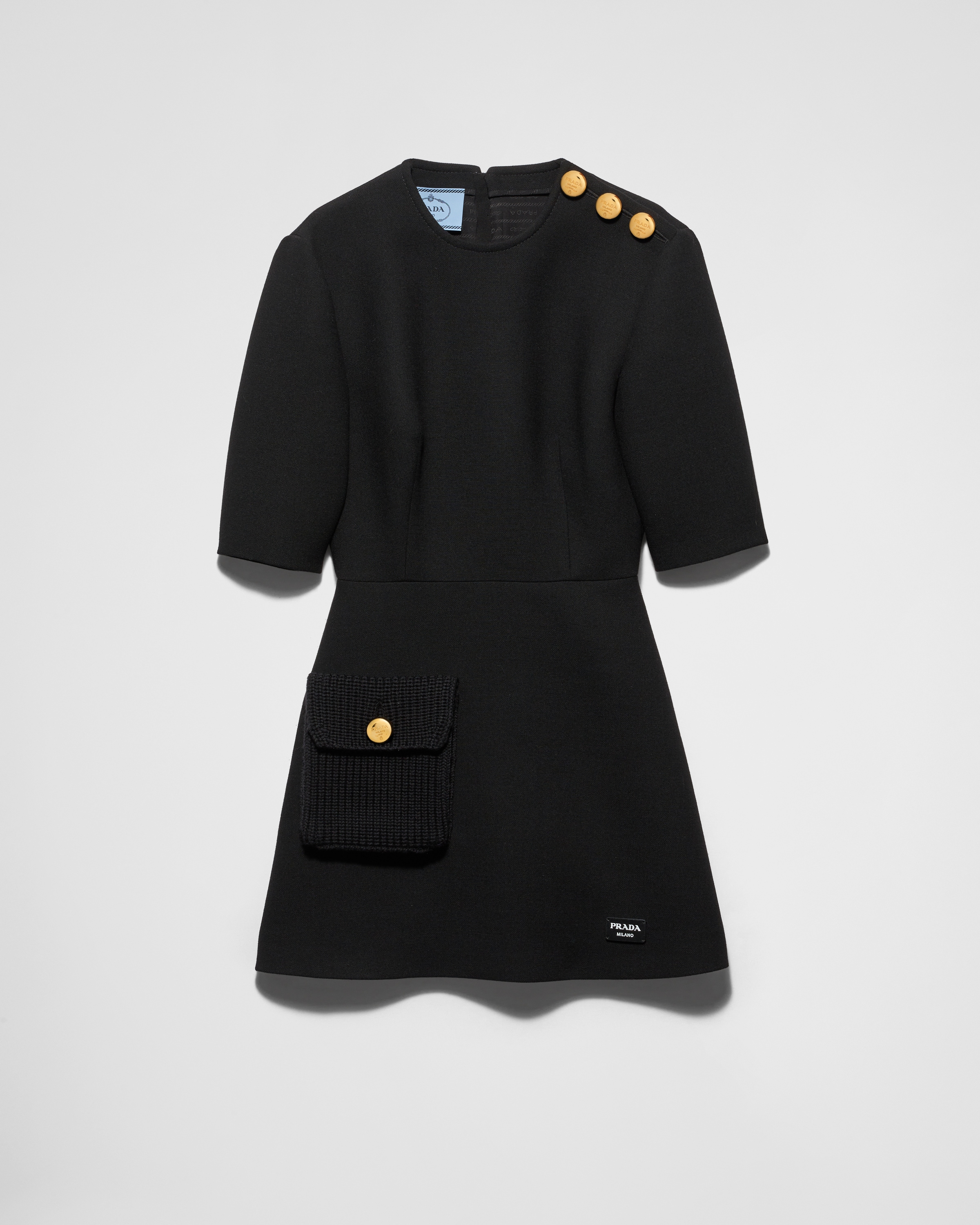 PRADA NATTÉ MINIDRESS