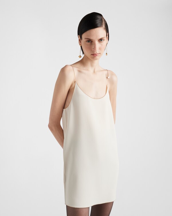 Abito corto in sablé Abito corto in sablé