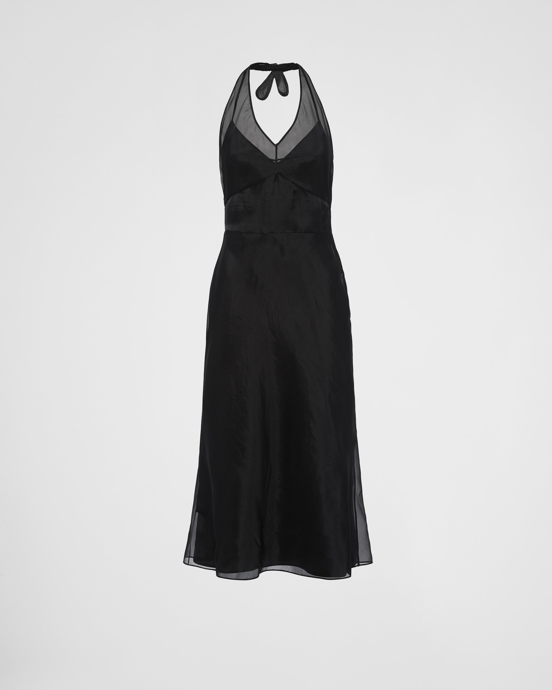 Prada 25 Diamond Dress Black Cotton