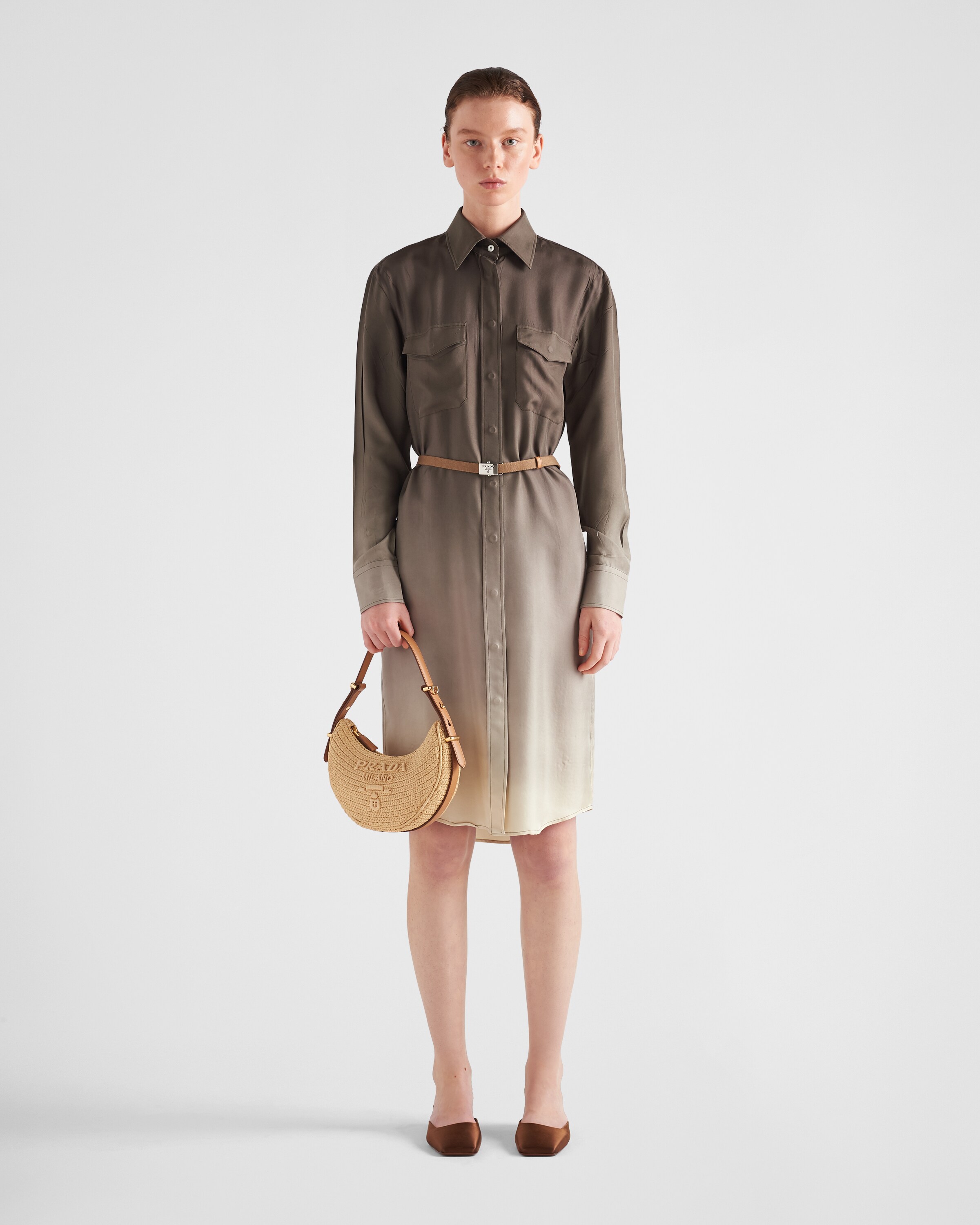 Prada shirt dress hot sale