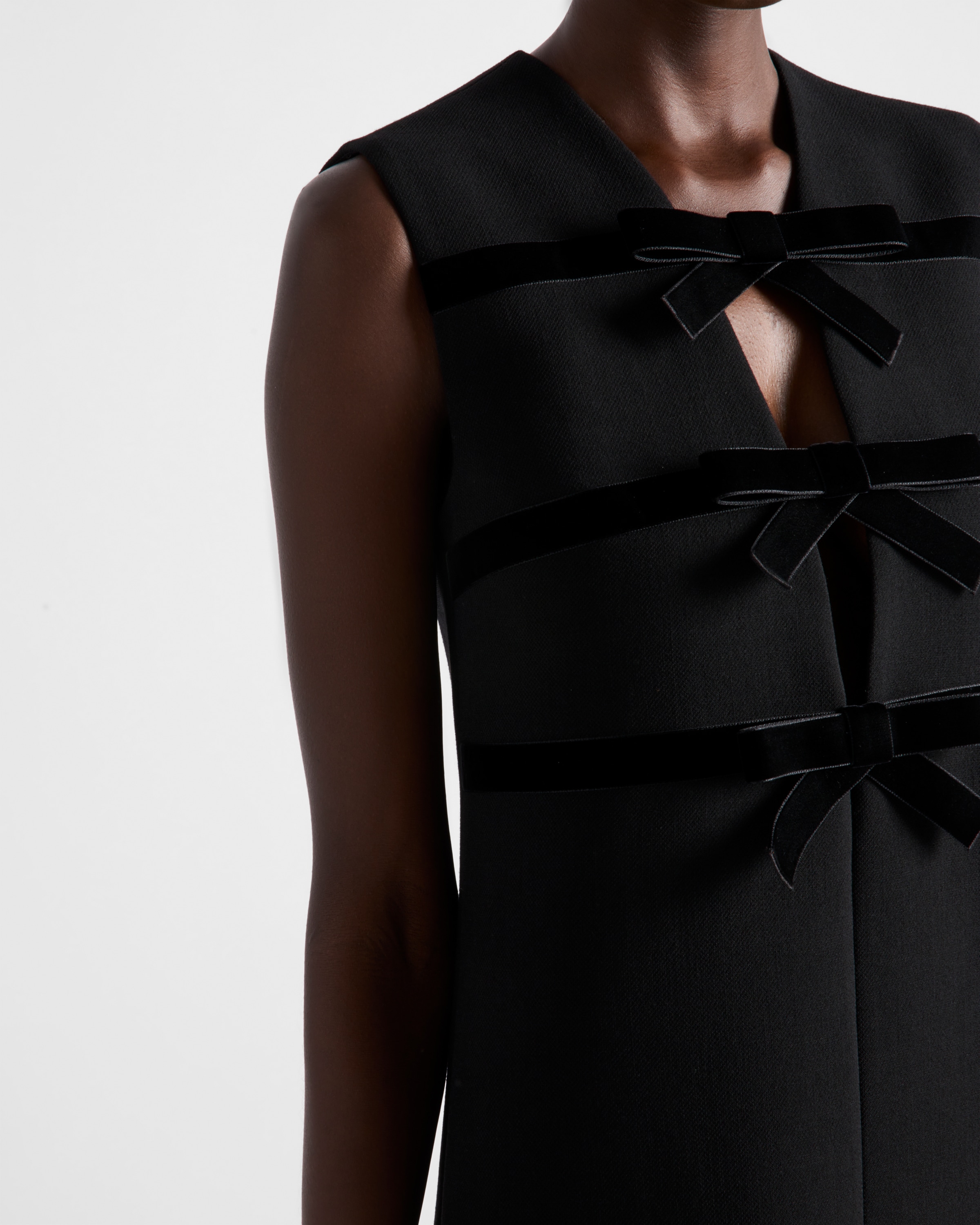 PRADA NATTÉ MINI-DRESS