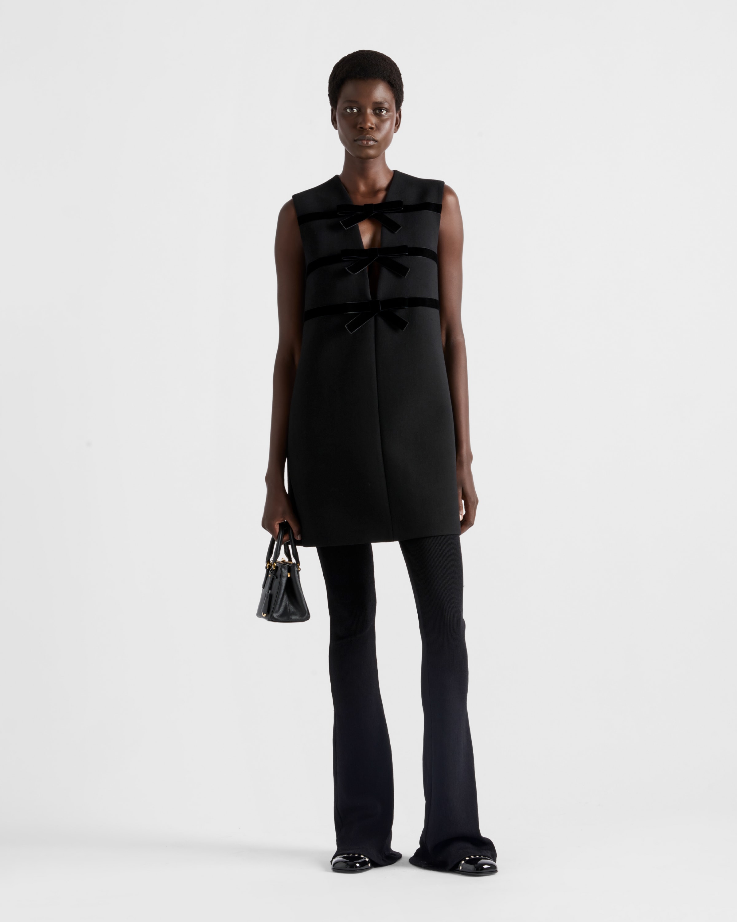 PRADA NATTÉ MINI-DRESS
