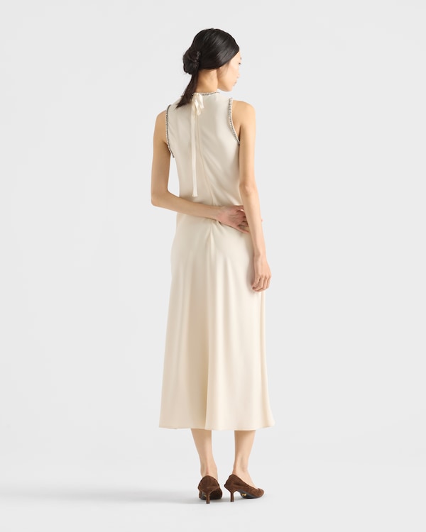 Robe en soie sablée Robe en soie sablée