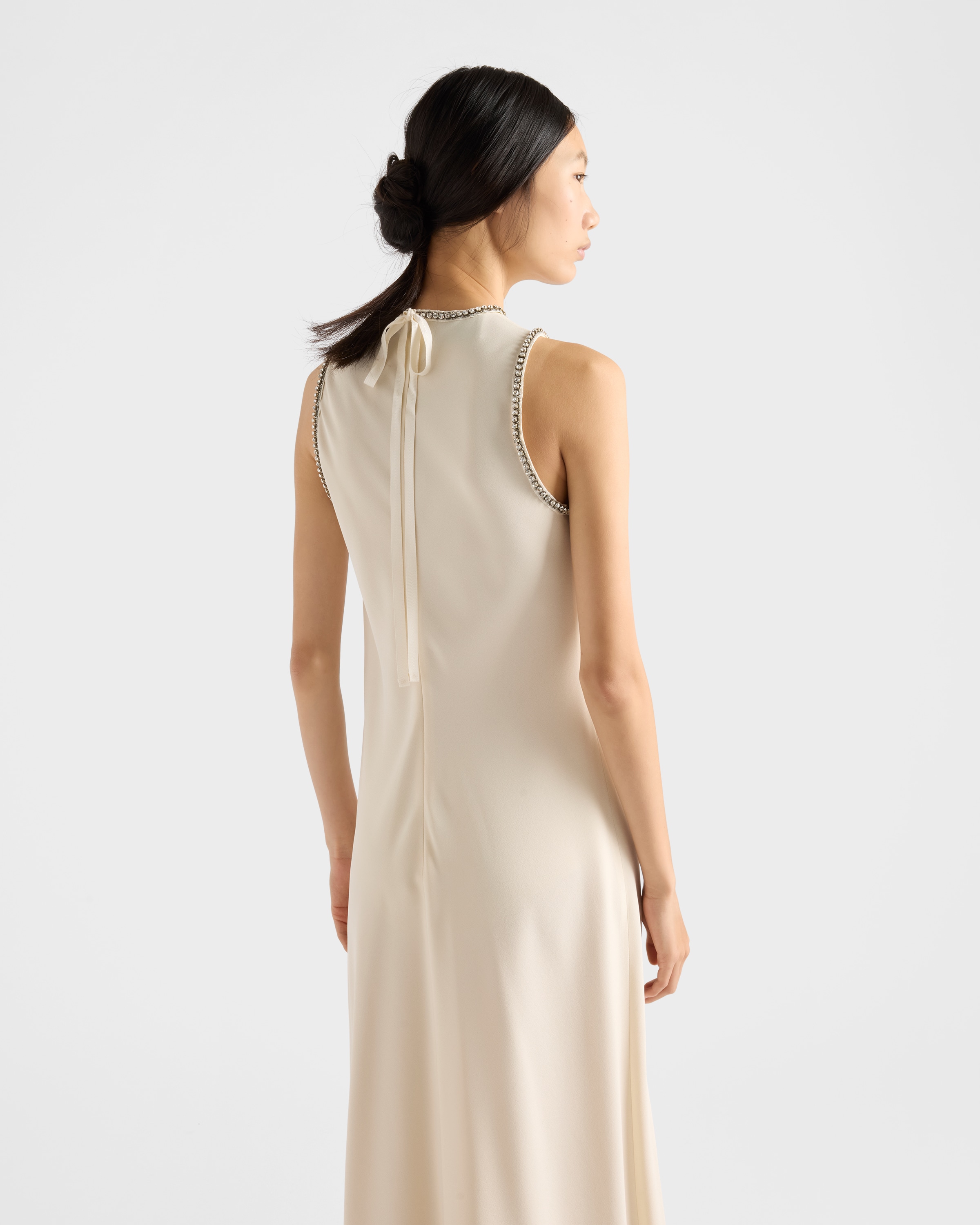 Prada Sabl Dress, Woman, Ivory, Size 38