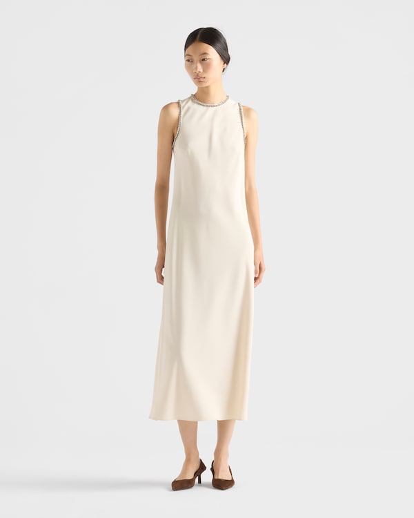 Robe en soie sablée Robe en soie sablée