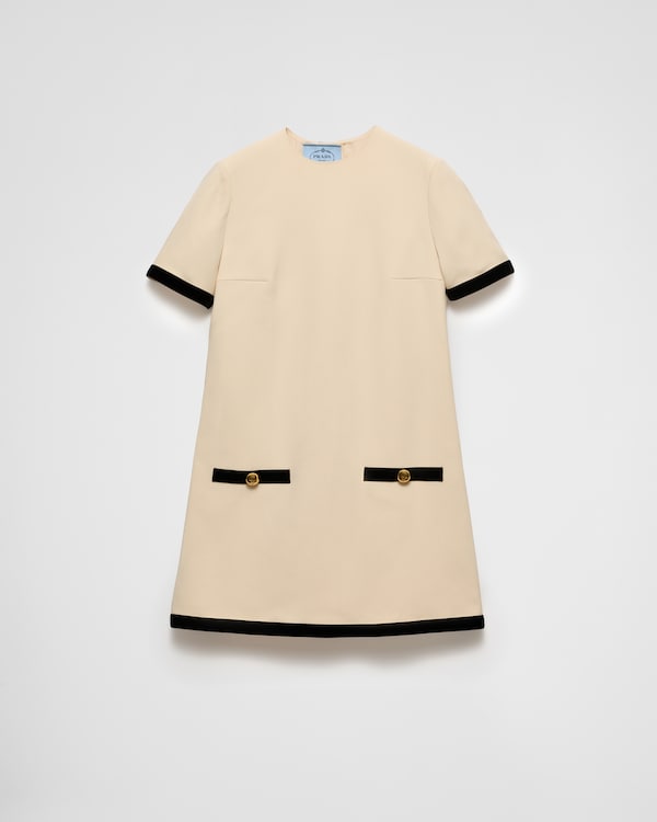 輝く高品質な georgette Printed Blush dress PRADA | ワンピース