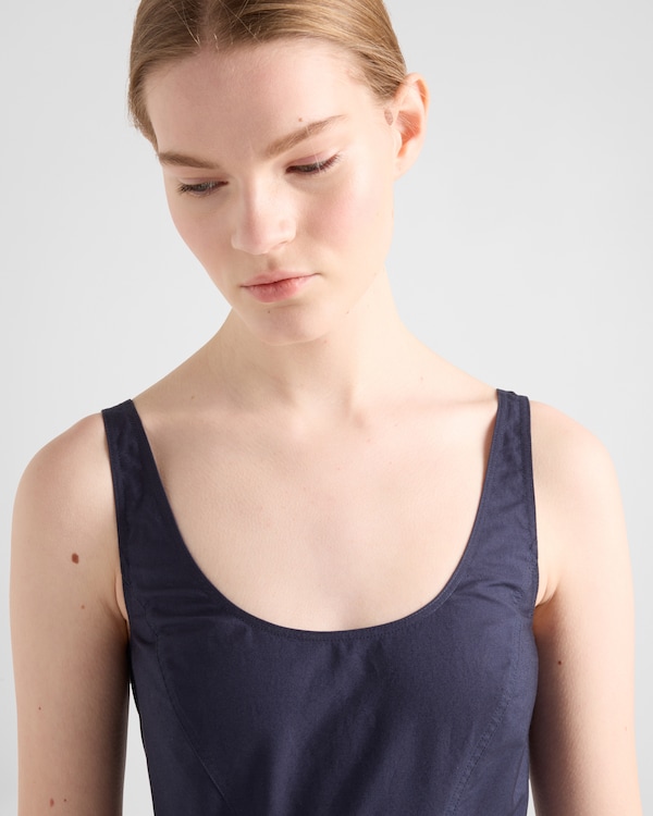 Cotton canvas dress Cotton canvas dress