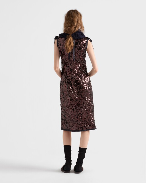 Sequin dress - Plum Sequin dress - Plum