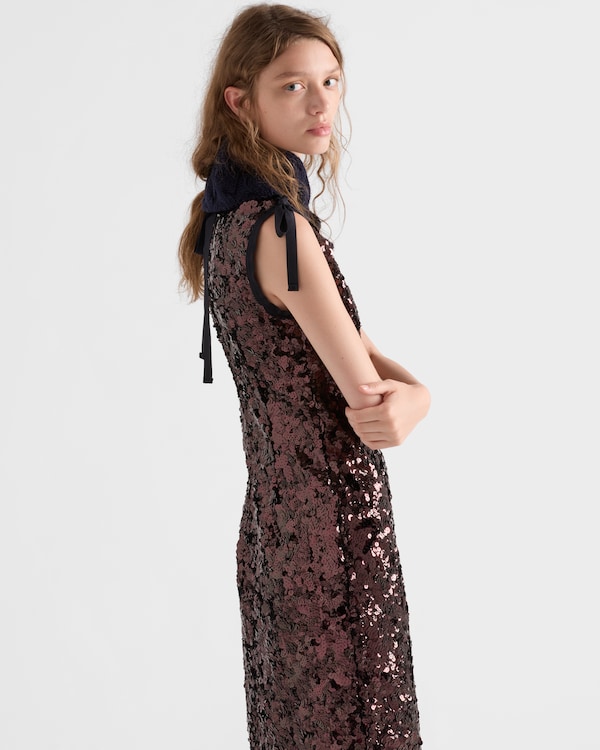 Sequin dress - Plum Sequin dress - Plum