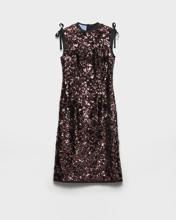 Sequin dress - Plum Sequin dress - Plum
