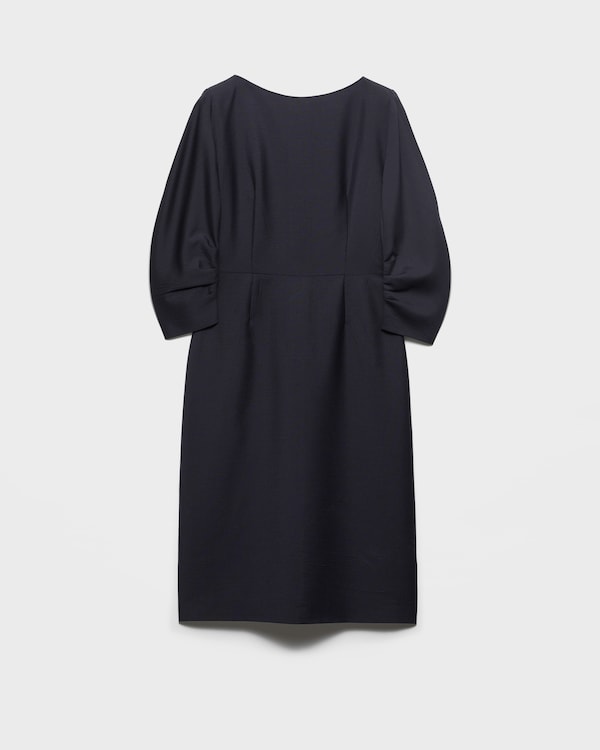 Kid mohair dress - Navy Kid mohair dress - Navy