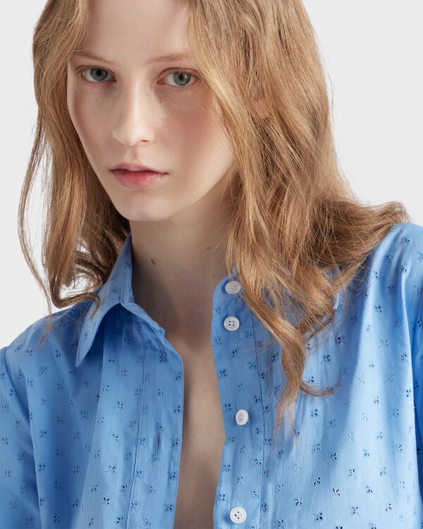 Eyelet lace dress - Sapphire Blue Eyelet lace dress - Sapphire Blue