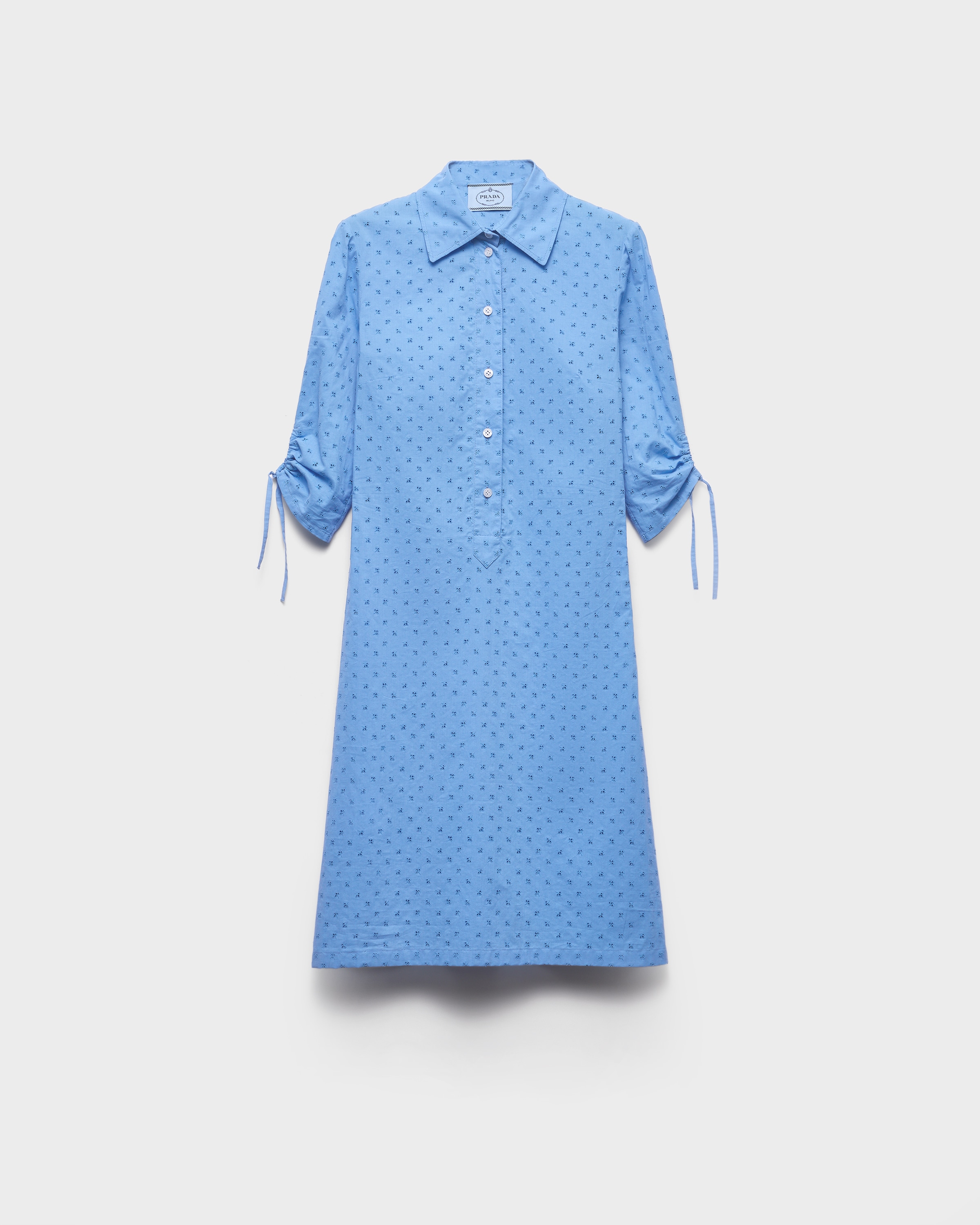 Prada Eyelet Lace Dress