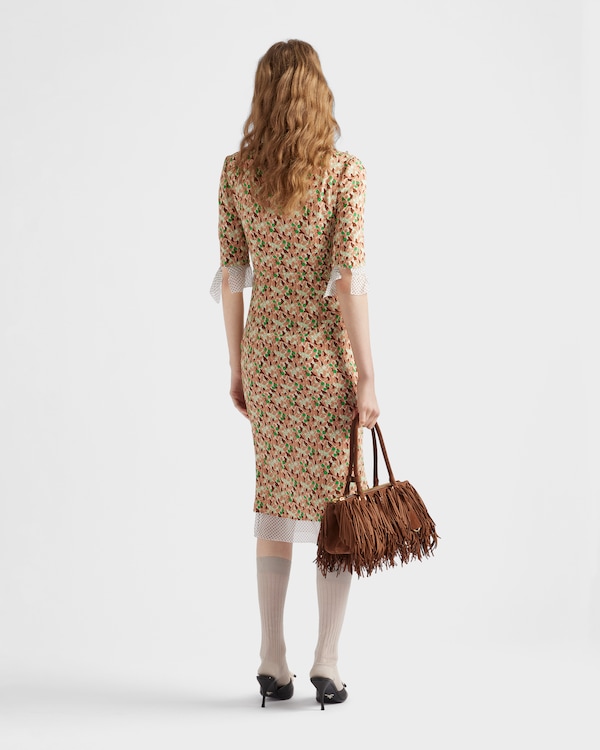 Printed georgette dress Printed georgette dress