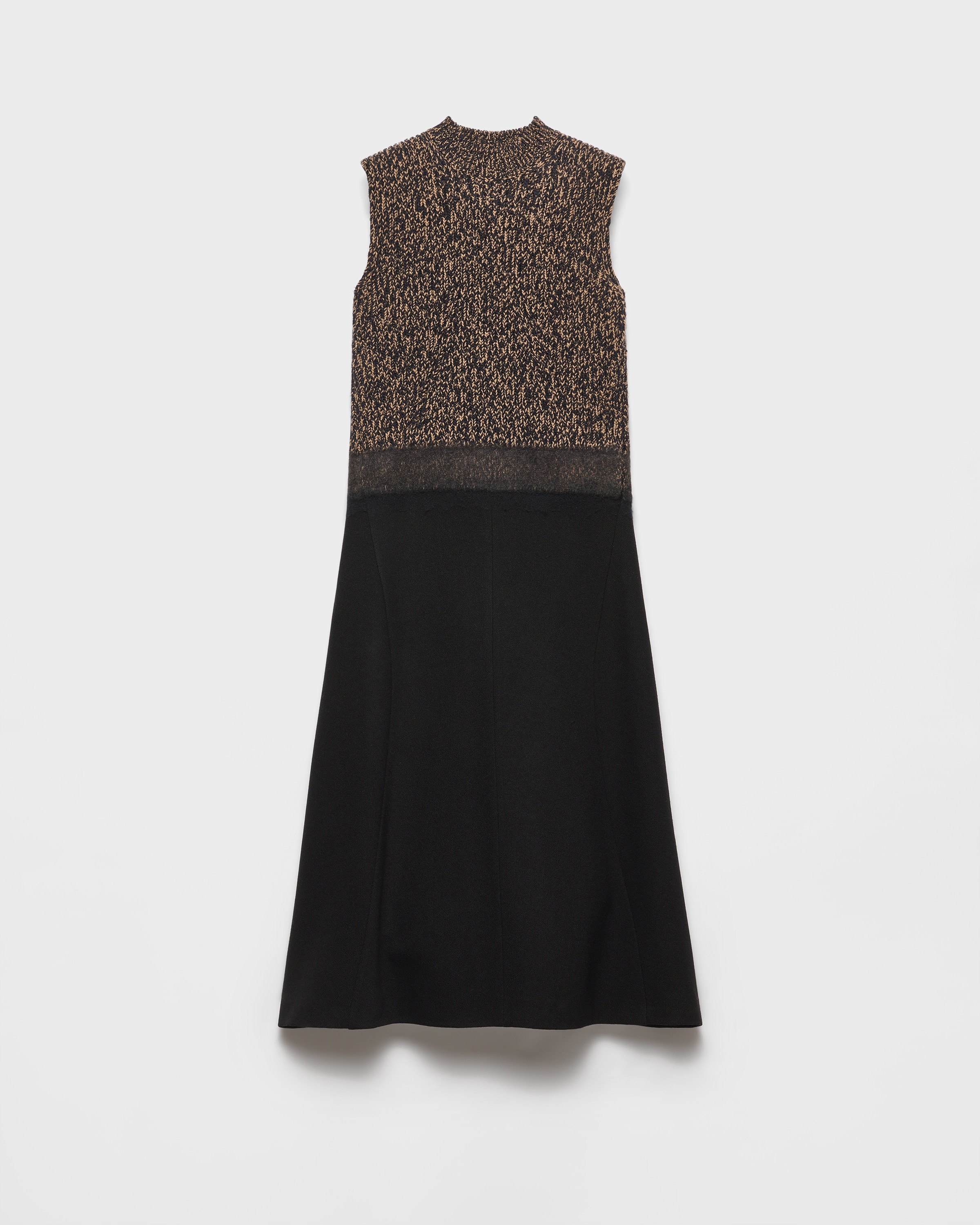 Shetland wool and cashmere dress