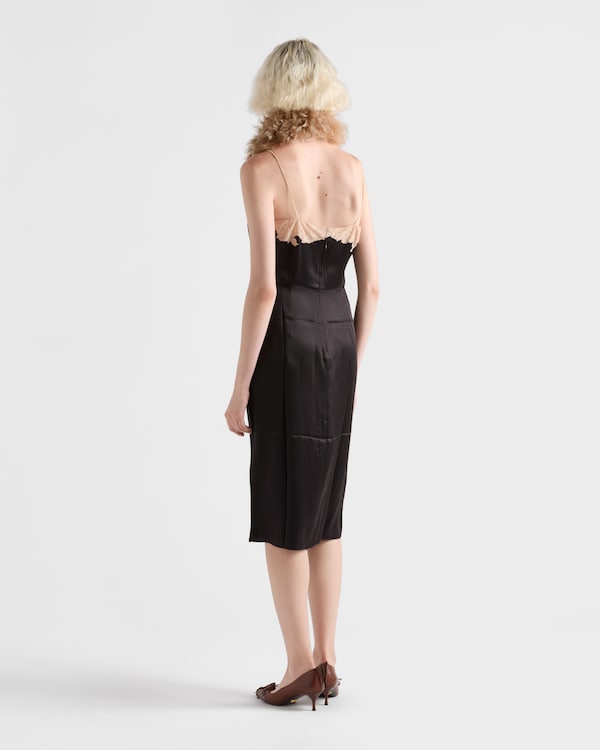 Silk and lace dress Silk and lace dress