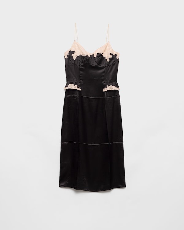 Silk and lace dress Silk and lace dress