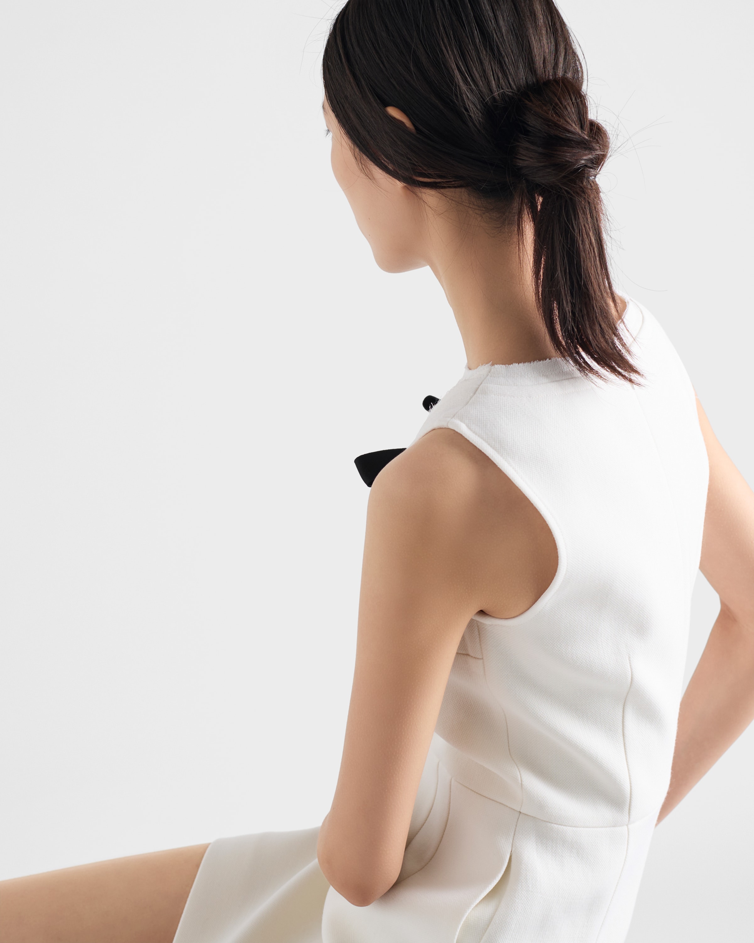 Prada Natt Dress, Woman, White, Size 48 Prada Natt Dress, Woman, White, Size 48