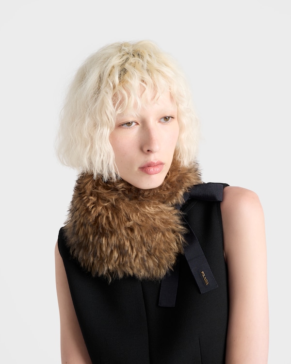 Natté mini-dress - Black Natté mini-dress - Black