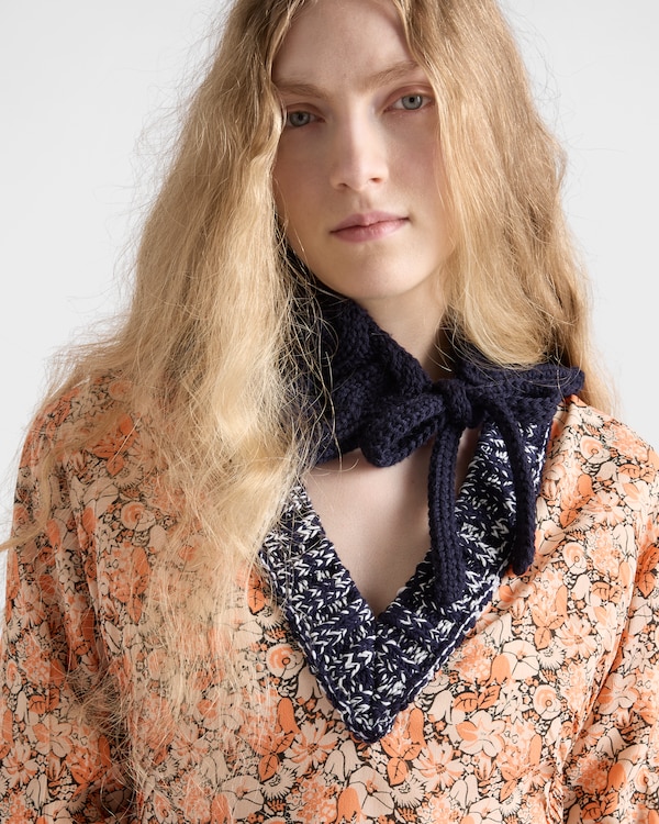 Printed georgette dress Printed georgette dress