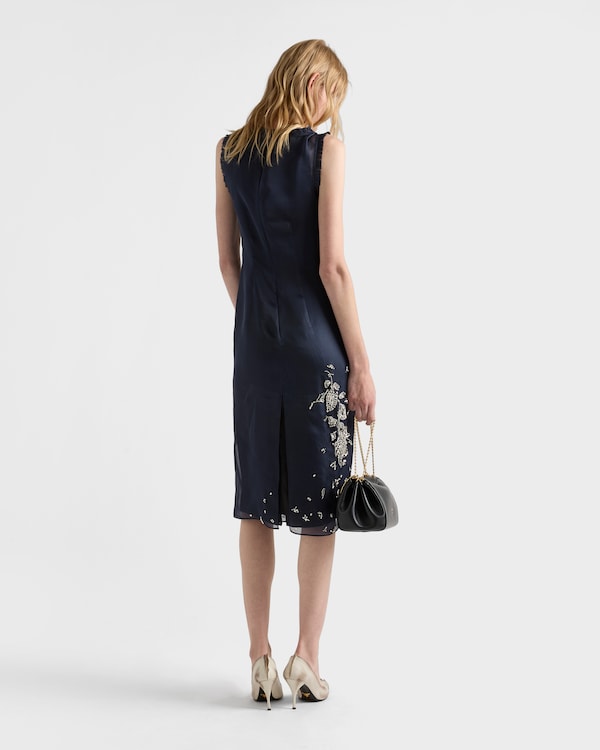 Embroidered silk organza dress Embroidered silk organza dress