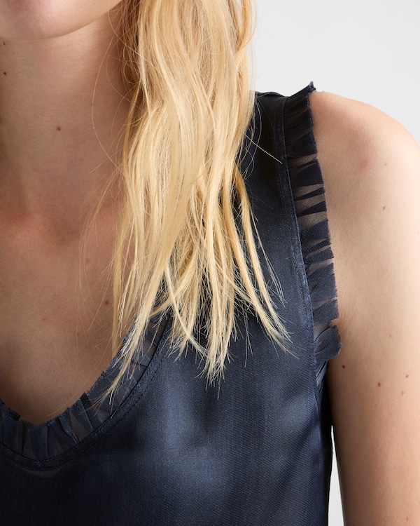 Embroidered silk organza dress Embroidered silk organza dress